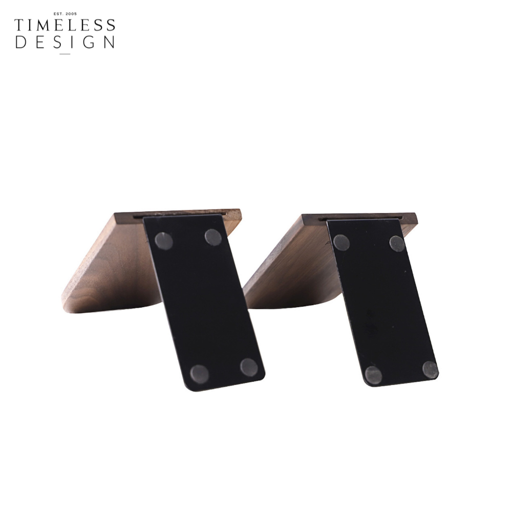 Alura Walnut Bookend