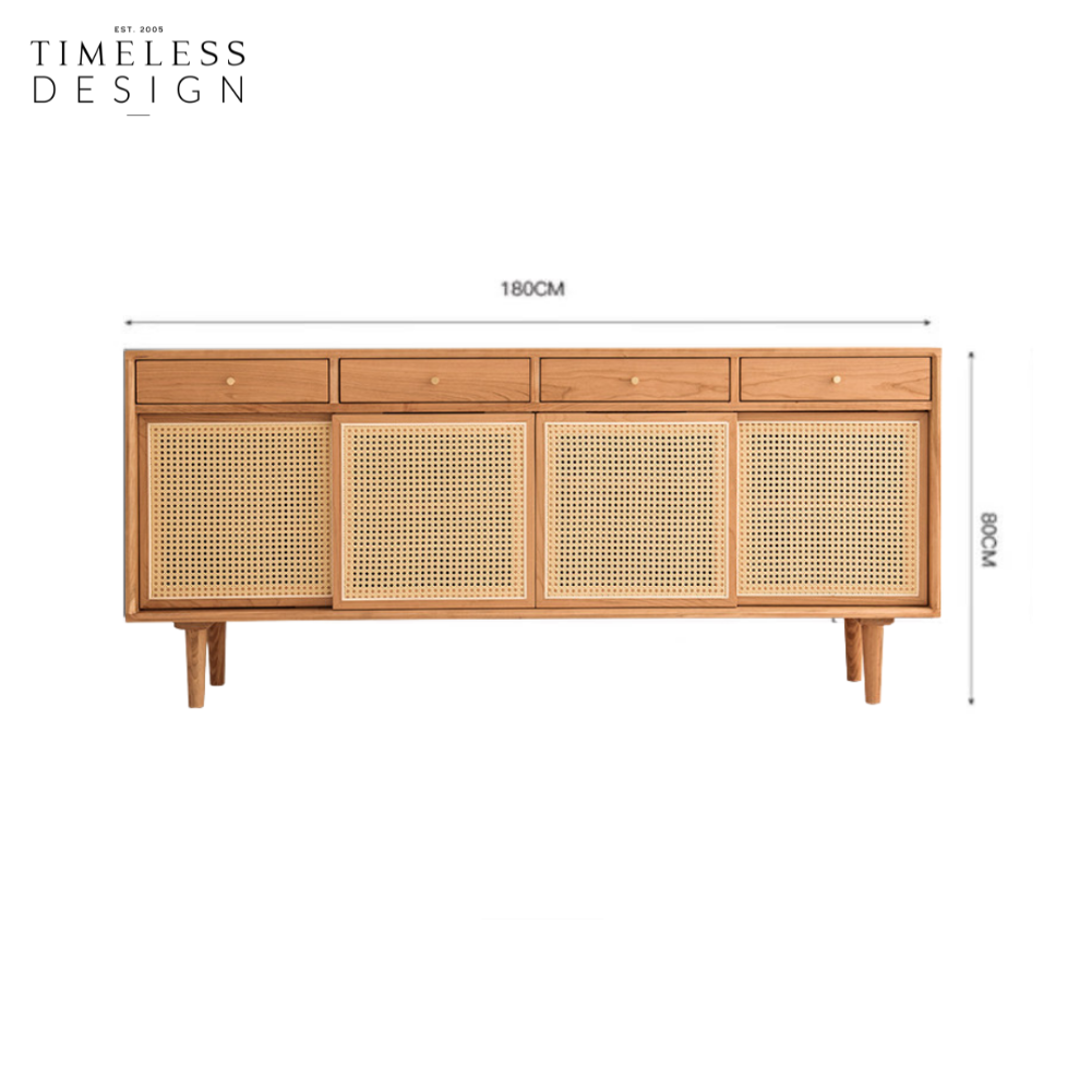 Barbara 4 Doors Sideboard