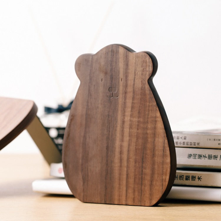 Bear Walnut Bookend (1pc)