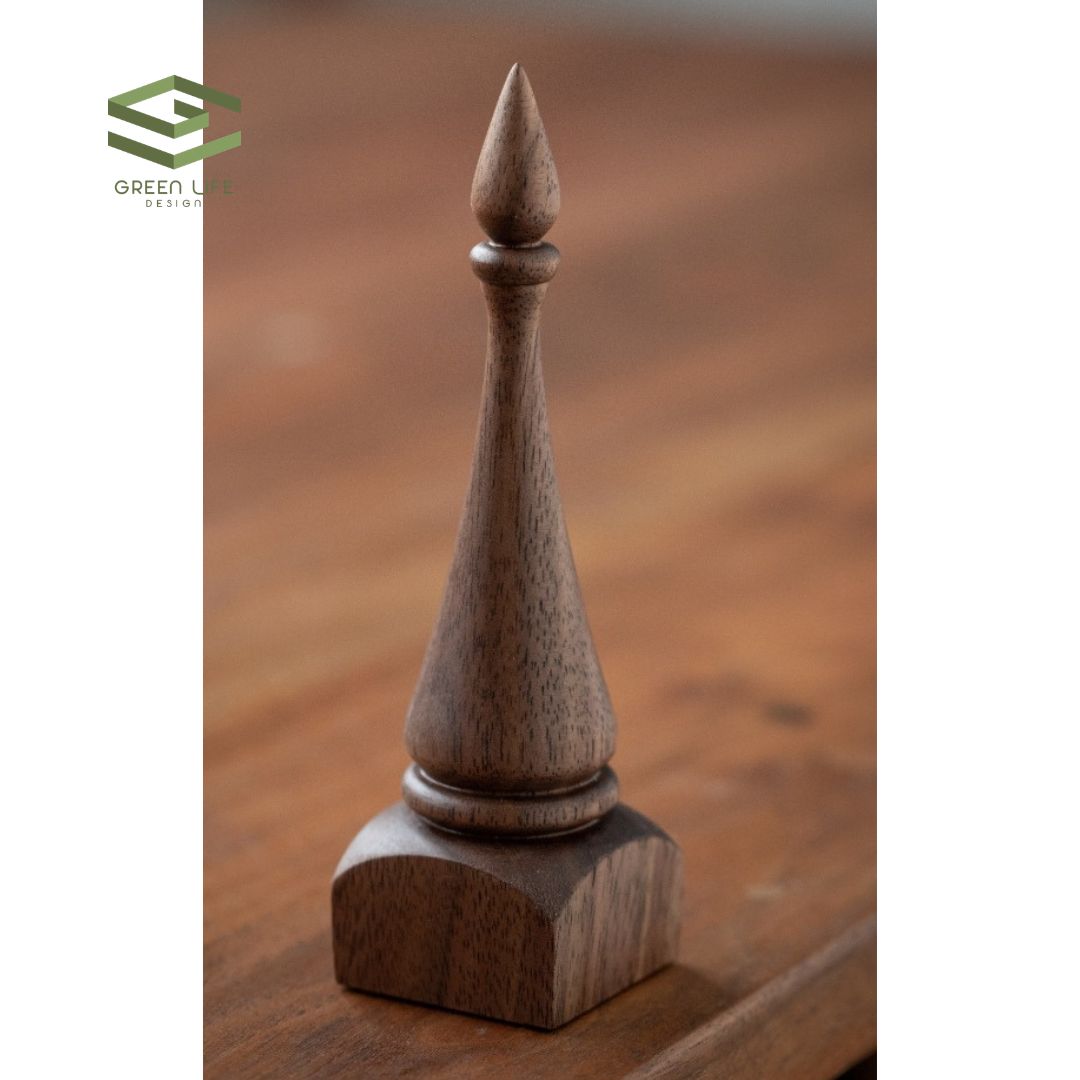 Chess Wooden Vintage Ring Holder