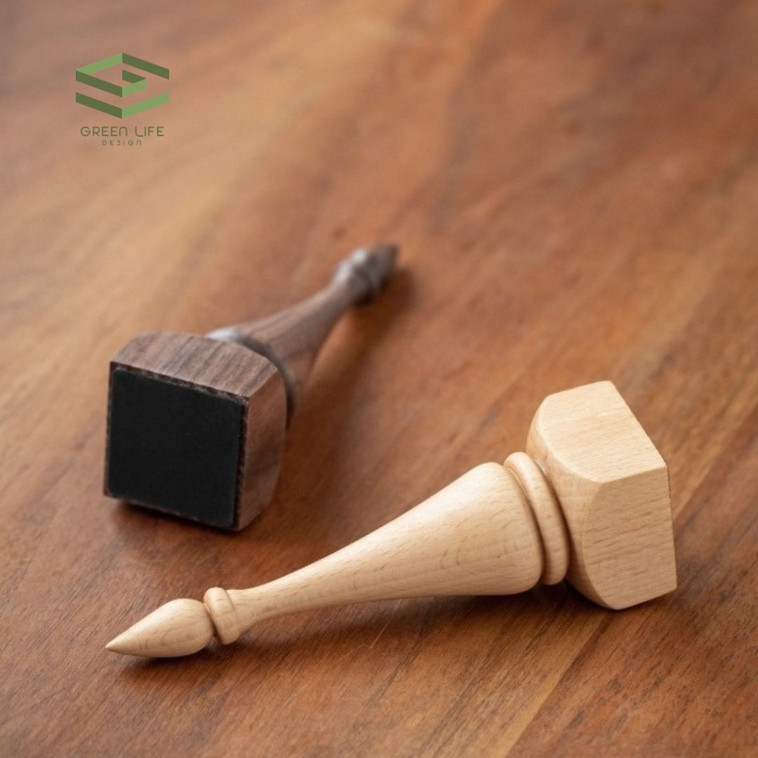 Chess Wooden Vintage Ring Holder