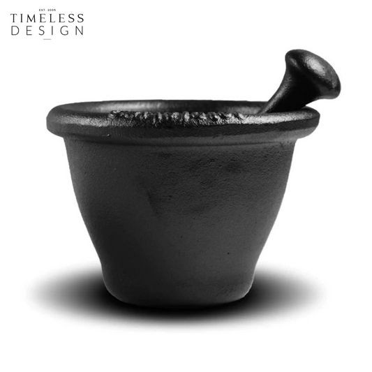 Efira Cast Iron Mortar and Pestle