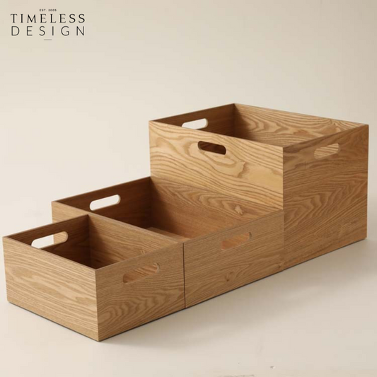 Hiroki Wooden Storage Box