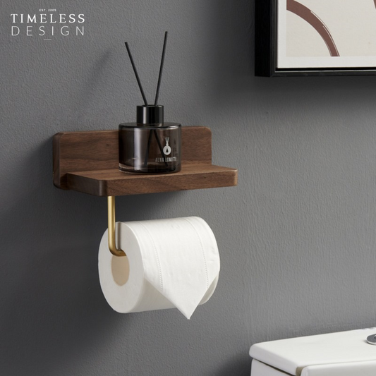 Jaxon Walnut Paper Roll Holder
