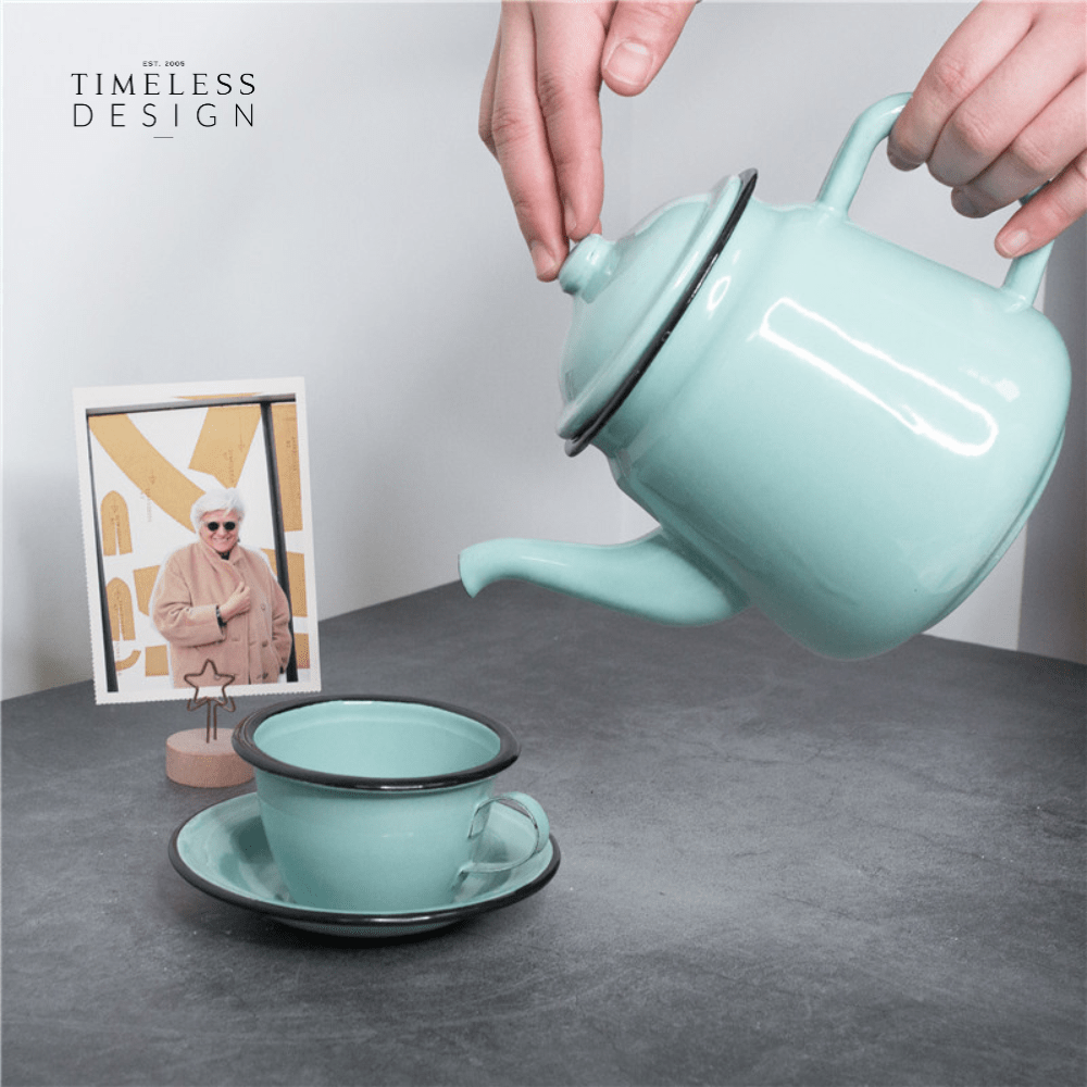 Naarden Enamel Tea Cup
