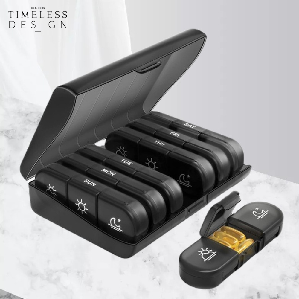 Oscar Portable Pill Box Organiser