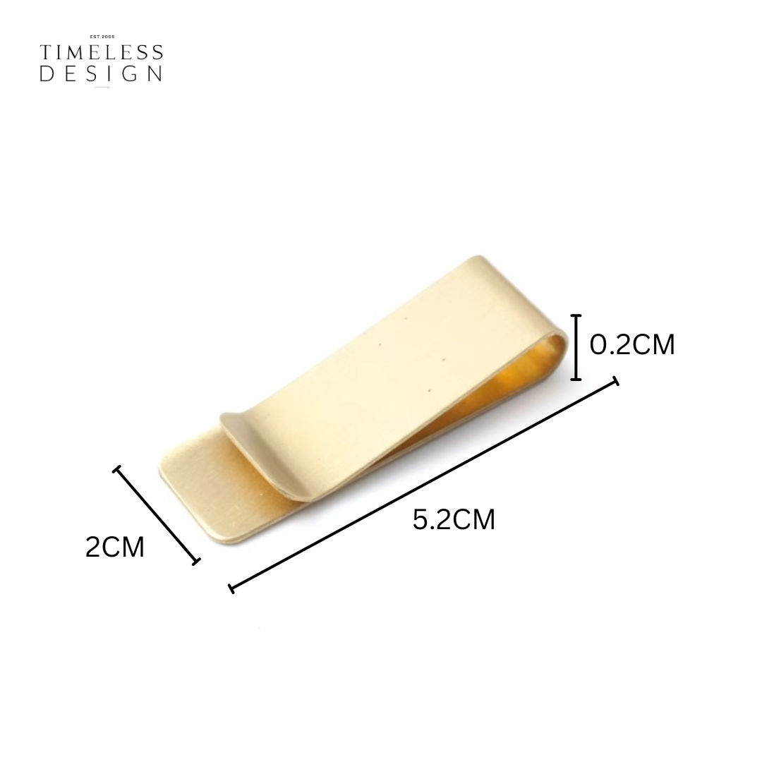 Wang Banknote Brass Clipper