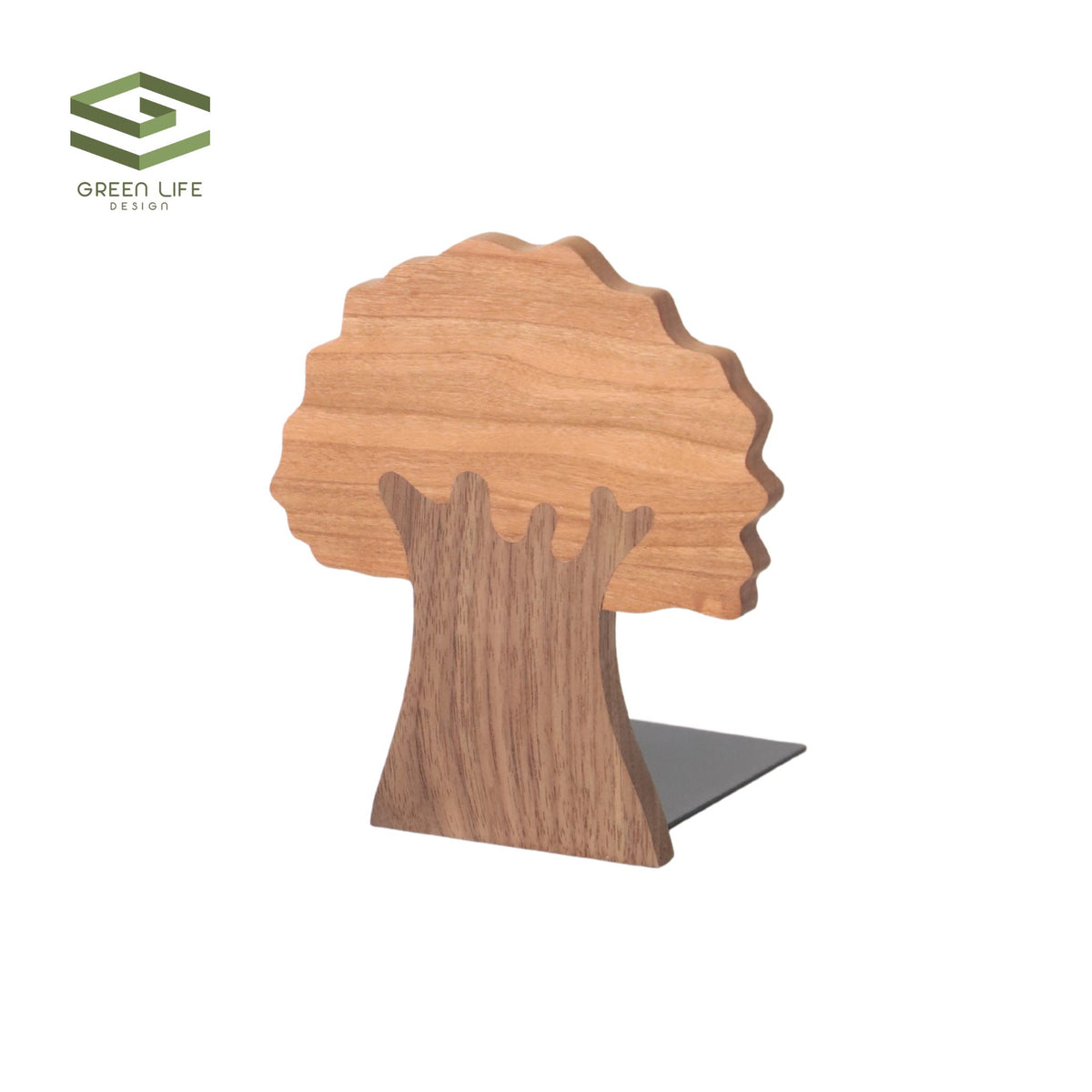 Tree Walnut Bookend