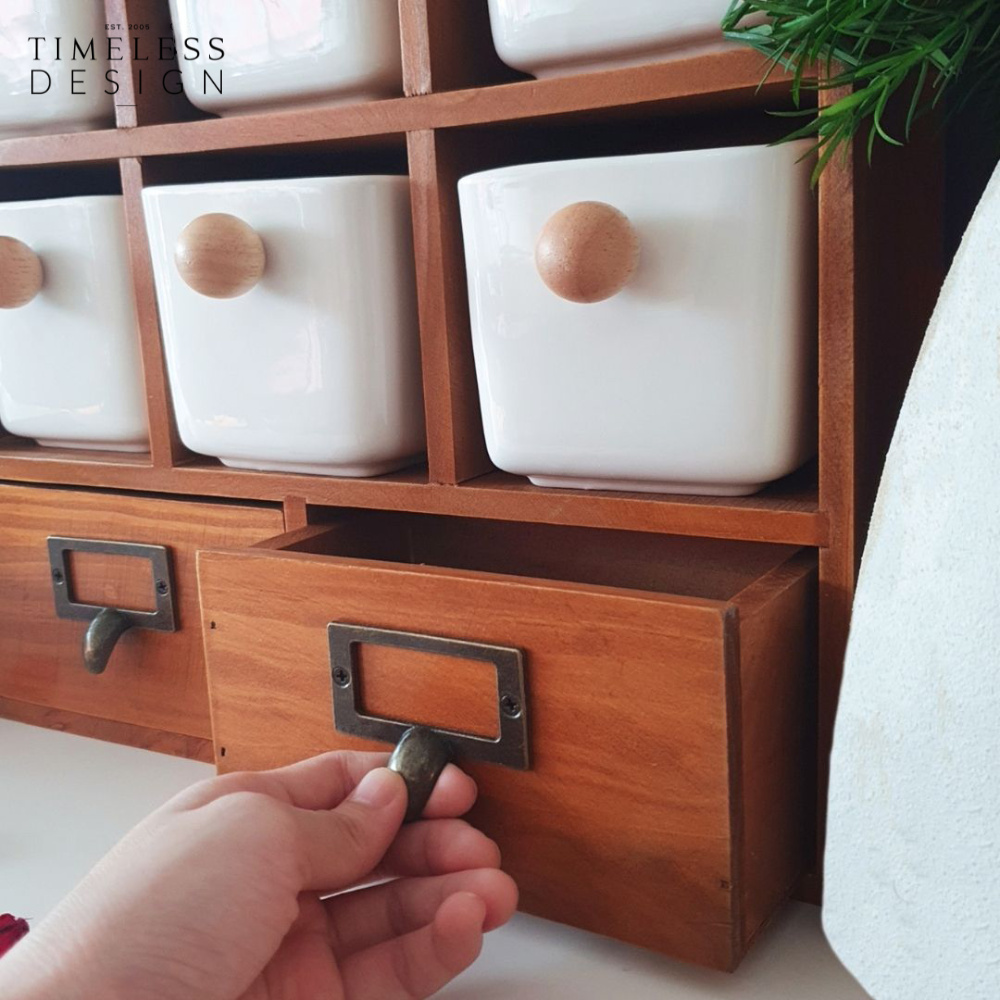 Takuma Cabinet Ceramic Seasoning Pot